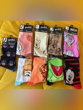 Disney  Themed Crew Socks